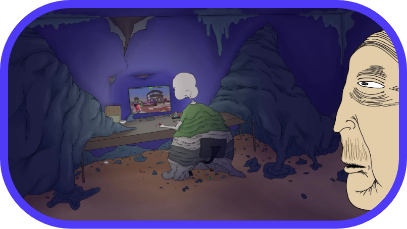 The Red-40 Stare - frame at 0m47s